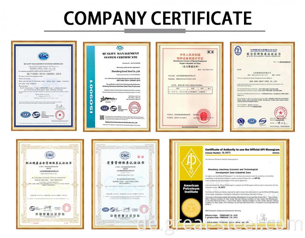 Company Certificate